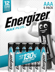 Energizer Max Plus Αλκαλική Μπαταρία AAA 1.5V
