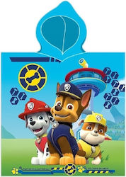 Beach Poncho Quick Dry Nickelodeon Paw Patrol 203 50x100 Sky Blue 100% Microfiber