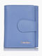 Leather Women's Wallet Blue