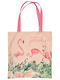 Reusable Bag Flamingo 38x36