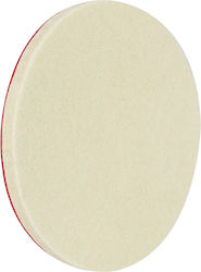 Polishing Felt Disc Velcro Attachment 125x10mm Metal Glass Aluminum Wood