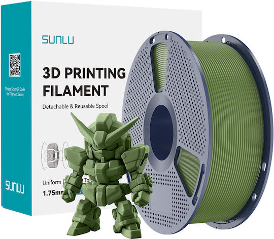 Sunlu PLA+ 2.0 3D Drucker Filament 1.75mm Grüne