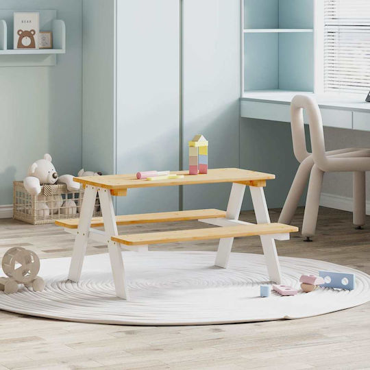 Kids Desk White vidaXL Kids Desk White vidaXL