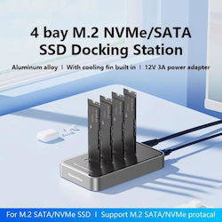 Blueendless για Σκληρούς Δίσκους SATA με σύνδεση USB-C / USB 3.2 XM524X Blueendless για Σκληρούς Δίσκους SATA με σύνδεση USB-C / USB 3.2 XM524X