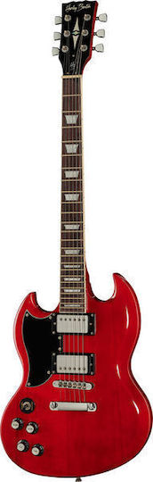 Harley Benton Dc-580lh Ch Vintage Series Electric Guitar Left Hand Model