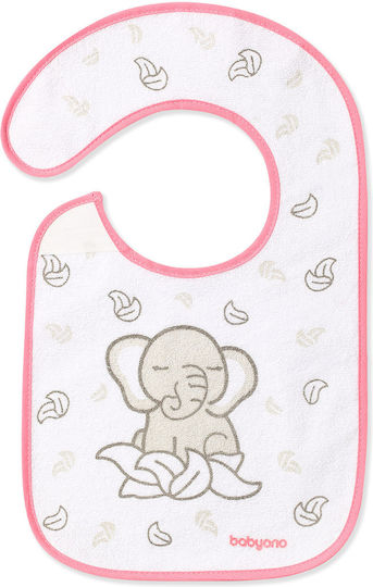 Babyono Waterproof Fabric Baby Bib with Hoop & Loop Fastener for 6 m+