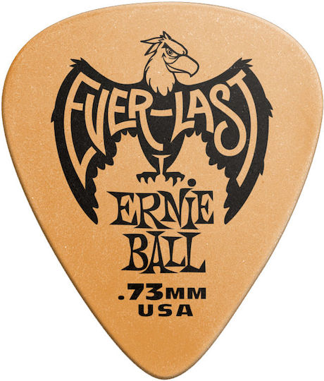 Ernieball 9190 Orange Everlast Πένες 0.73mm 12 Τμχ
