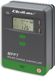 Qoltec Solar Charge Controller Mppt Temperature Sensor 10a 12v 24v Lcd 2 X Usb Gel Lifepo4 Qoltec Solar Charge Controller Mppt Temperature Sensor 10a 12v 24v Lcd 2 X Usb Gel Lifepo4