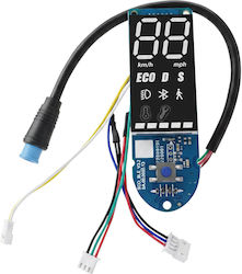 Avizar Display Dashboard Für Ninebot Segway Elektro-Roller Serie F25e F30e F40e Schwarz