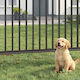 vidaXL Metallic Garden Hedge In Silver Colour 3...