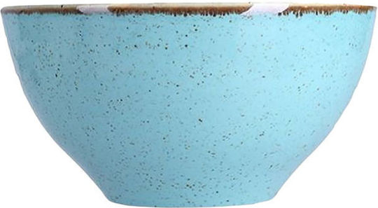 Porland Round Blue Porcelain Serving Bowl
