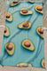 SteweHome SteweHome Strandtuch Baumwolle Blau 150x75cm