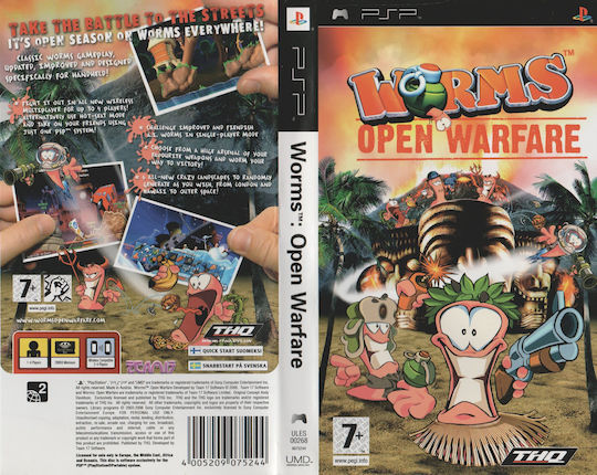 Worms Open Warfare Sony Psp New