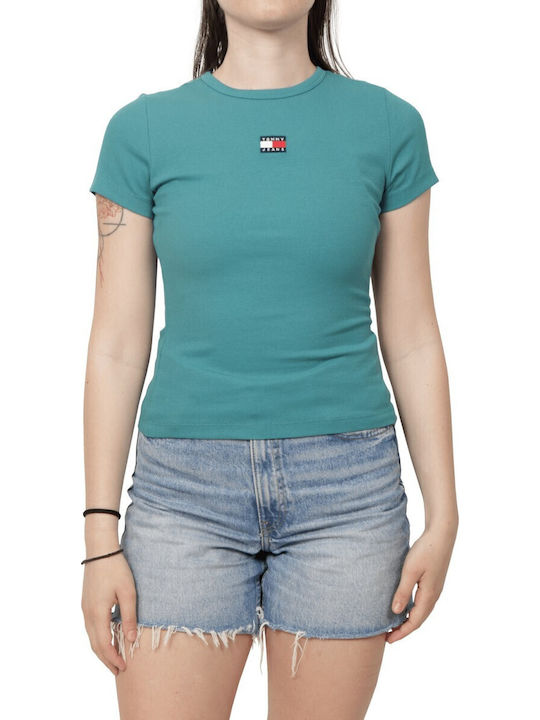 Tommy Hilfiger Tricou Damă Petrol