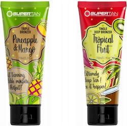 Supertan Pineapple & Mango 150 Ml Bronzer + Tropical Fruit 150 Ml Tingle Set Supertan Pineapple & Mango 150 Ml Bronzer + Tropical Fruit 150 Ml Tingle Set