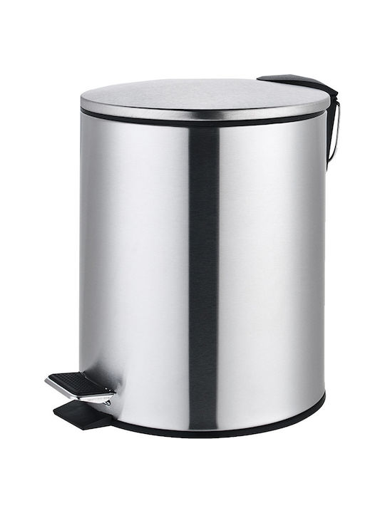 Eurocasa 2144 Inox Badezimmer Mülleimer Soft Cl...
