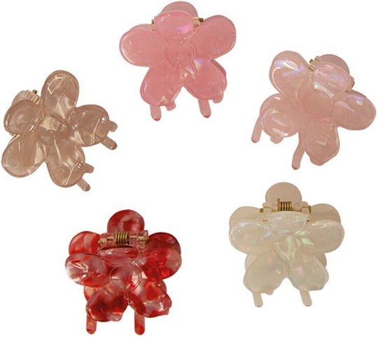 Set 5 Mini Clame de Păr Flowers Claw Clips By Upper Canada