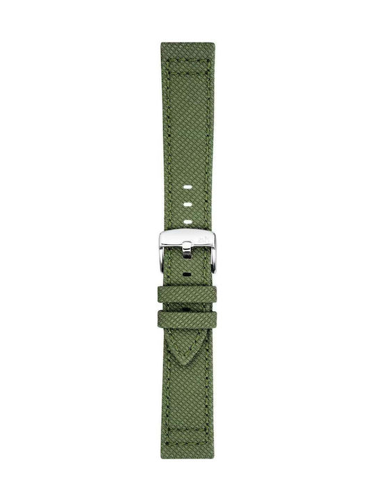 Morellato Δερμάτινο Λουράκι Πράσινο 22mm