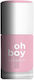 Grigi Glossy Long Lasting Nail Polish Pink White 10ml