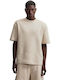 Herrenblusen T-Shirts Beige