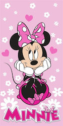 Minnie Beach Towel 543 70x140cm Baby Pink Disne...