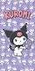 Kids Beach Towel Solart 4958 Kuromi Microfiber 70x140 Cm Purple 4958