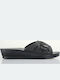 Damen Flache Sandalen Schwarz
