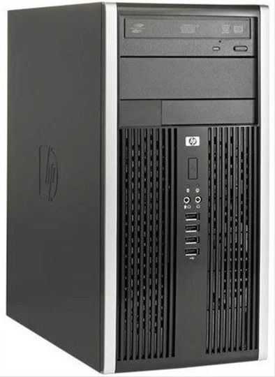 HP Compaq 6000 Pro Überarbeiteter Grade A Desktop-PC Μεταχειρισμένα Refurbished Grade A (Core 2 Duo-E7500/4GB/300GB HDD/Kein Betriebssystem)