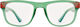 Nordic Vision Women Reading Glasses +3.50 In Turquoise Color