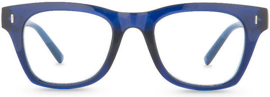 Nordic Vision Ochelari De Citit Pentru Femei +1.00 În Culoare Albastru Deschis