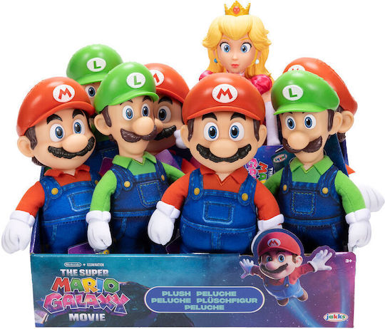 Jakks Pacific Plüsch- und Kuscheltiere Super Mario 8 cm (Verschiedene Designs) 1Stück