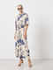 Damen Set mit Blumenhosen