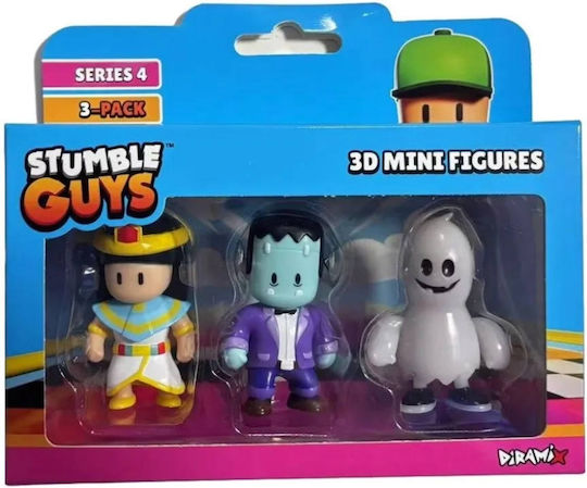 Just Toys Miniature Toy Stumble Guys for Ages 3+ 5cm (Miscellaneous Designs)