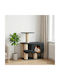 vidaXL Scratching Post Cat Tree Gray 93x74x96cm