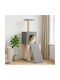 vidaXL Scratching Post Cat Tree Gray 56x95x146cm