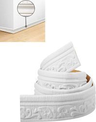 Decorative Wall Strip Molding Zola Perfect As Molding Decorative Tape Foam Length 230 Cm White