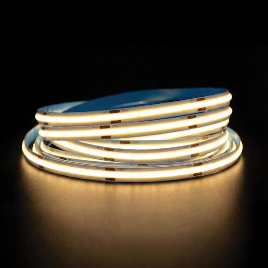 VK Lighting Bandă LED Rezistentă La Apă 24V 5m Tip COB