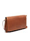 Leather Women's Shoulder Bag Tabac Brown