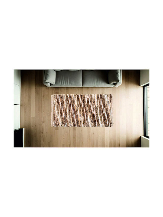 Kipper Χαλί Ορθογώνιο Βαμβακερό Grey 60x90cm