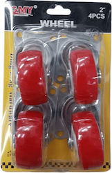 Rotating Wheels 4 Pieces
