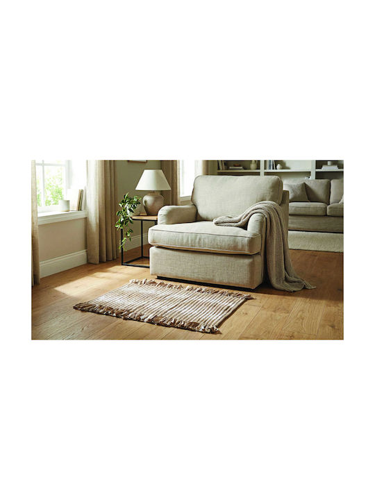 Kipper Χαλί Ορθογώνιο Βαμβακερό Grey 60x90cm