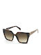 Blumarine Unisex Sunglasses with Brown Frame and Brown Gradient Lens SBM243 09BD