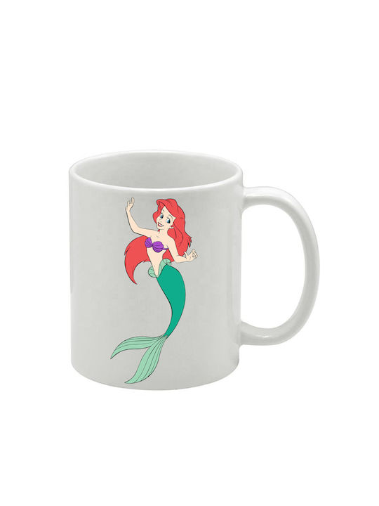 Weiße Tasse Ariel