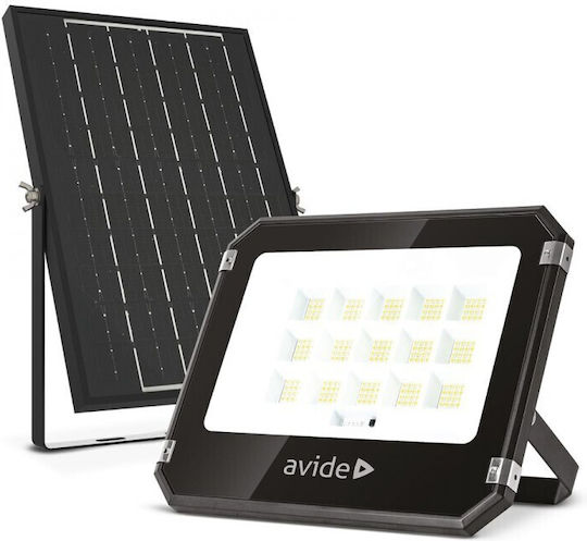 Jager Waterproof Solar LED Flood Light 10W Warm White with Remote Control IP65