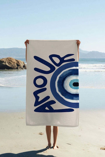 SteweHome SteweHome Strandtuch Baumwolle Blau 150x75cm