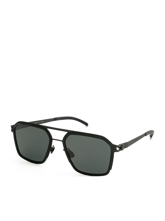 Mykita Мъжки Слънчеви Очила с Черна Рамка и Черни Поляризирани Стъкла MR003