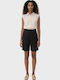 Women's High Waist Shorts Black