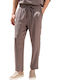 Men's Trousers Loose Fit Brown 500-26 TOSCANI