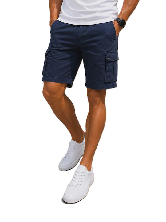Mastino Herren Cargo Shorts Blau