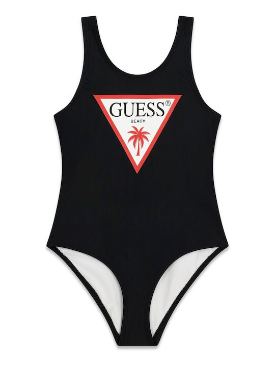 Guess Παιδικό Μαγιό Ολόσωμο Μαύρο Guess Παιδικό Μαγιό Ολόσωμο Μαύρο